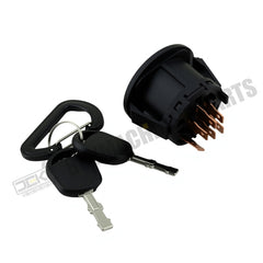 Interruptor de ignição com 2 chaves 725-12066 925-12066 para Cub Cadet ZT1-42 ZT2-54 ZTX6-60 MTD Z530 Z550 Z5450 Troy Bilt Z42 Z54 Z50 54XP Cortador de grama