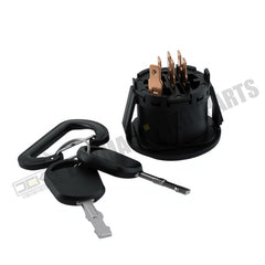 Interruptor de ignição com 2 chaves 725-12066 925-12066 para Cub Cadet ZT1-42 ZT2-54 ZTX6-60 MTD Z530 Z550 Z5450 Troy Bilt Z42 Z54 Z50 54XP Cortador de grama