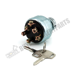 Interruptor de encendido con 2 llaves 91204-17400 91205-14900 91106-07400 para montacargas Caterpillar CAT Mitsubishi FD20-30MC F18B