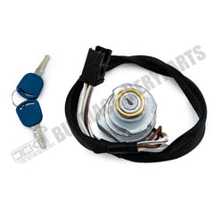 Ignition Switch with Key 87561528 for New Holland T6020 T6030 T6040 T6050 T6060 T6070 T6080 T6090 Tractor
