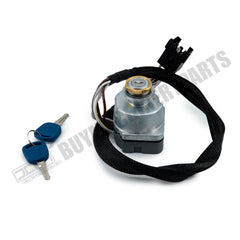 Ignition Switch with Key 87561528 for New Holland T6020 T6030 T6040 T6050 T6060 T6070 T6080 T6090 Tractor