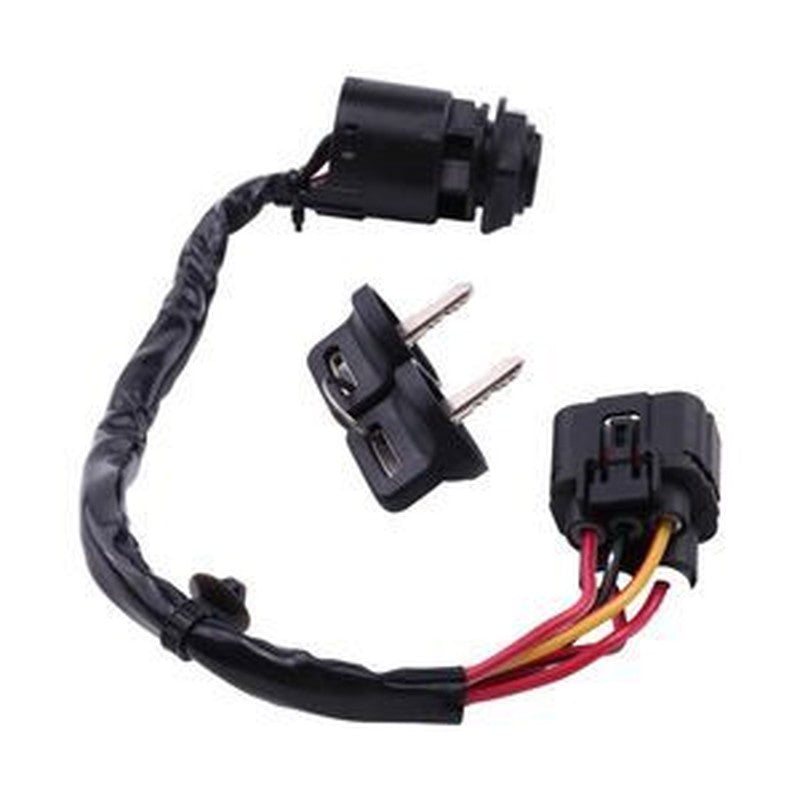 Ignition Switch & Keys 35100-HL3-A01/HL4-AK1 for Honda Pioneer 700 2014-2022