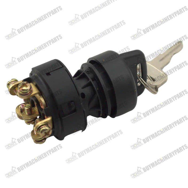 Ignition Switch With Keys for JLG 12VDC-20A 24VDC-10A 48VDC-4A E201575 ...