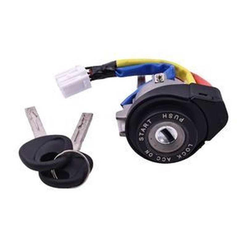 Ignition Switch Lock Cylinder w/ 2 Keys 81450-34190 for Kia Soul 2014-2019