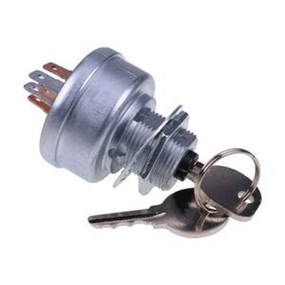Ignition Switch 2 Key 107682C1 for International Tractor 786 986 1586 1086 CASE Combine