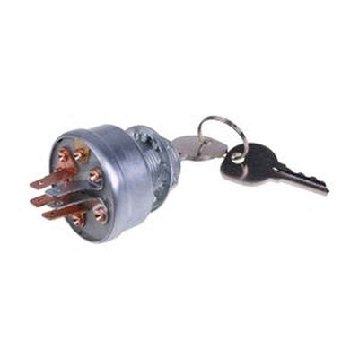 Ignition Switch 2 Key 107682C1 for International Tractor 786 986 1586 1086 CASE Combine