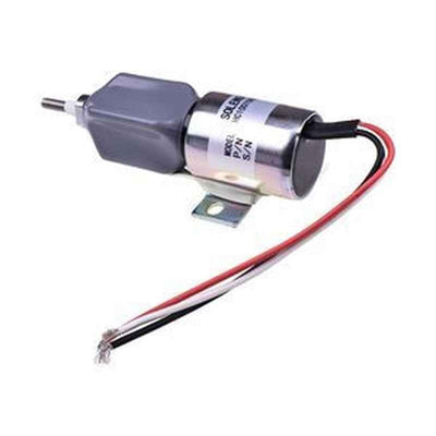 12V Shut Off Solenoid 1700-1541 for Isuzu Engine A4JG1 by Team Fenex