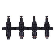 4-Piece Fuel Injector 1081629R91 for Case Tractor Engines BD-144-444 & 2300A-2444