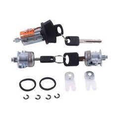 Ignition & Door Lock Cylinder w/ 4 Keys 703362 for Ford F150-F450