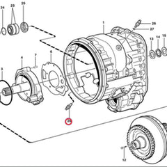 Sensor de Indução 11039557 para Pás Carregadoras Volvo L110E-L180F