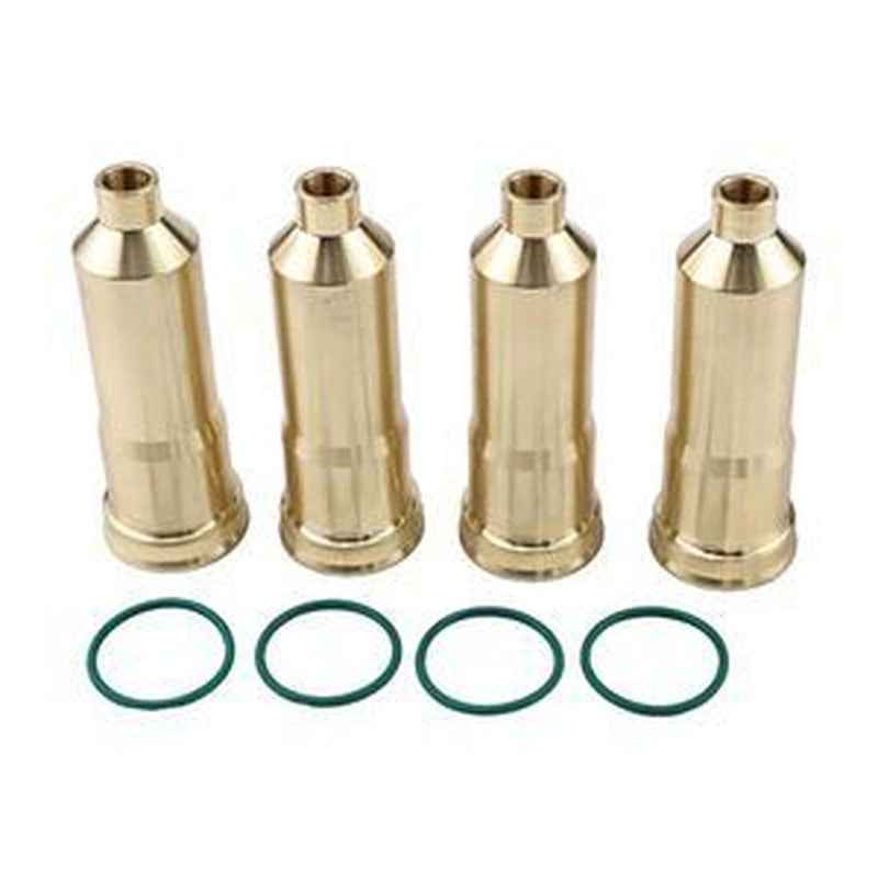 4pcs Injector Sleeve 8-97602301-1 for Isuzu 4HK1 Engine