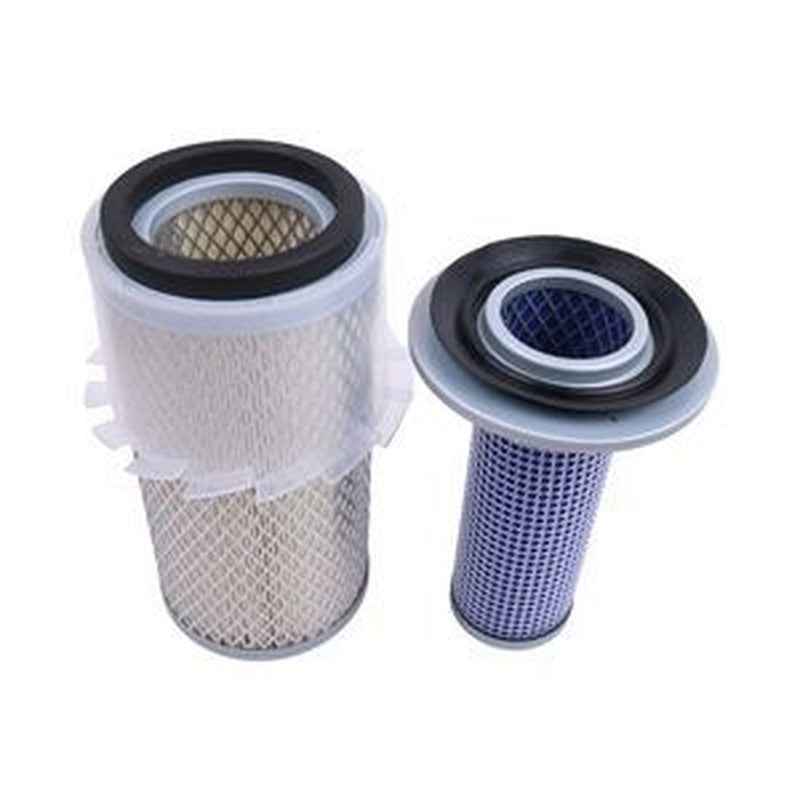 Inner & Outer Air Filter Set AM108184 AM108185 for John Deere Mowers