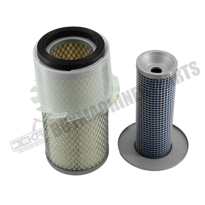 Juego de filtros de aire interior y exterior AM108184 AM108185 para cortacéspedes John Deere