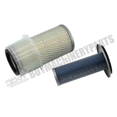 Conjunto de filtros de ar interior e exterior AM108184 AM108185 para corta-relva John Deere