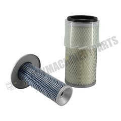 Conjunto de filtros de ar interior e exterior AM108184 AM108185 para corta-relva John Deere