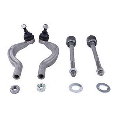 Inner & Outer Tie Rod Ends Pair 673000005 673000006 for Maserati Ghibli Quattroporte 2014-2017