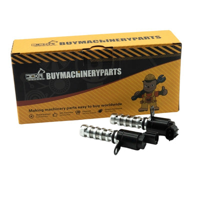 Solenoide de distribución variable (VVT) de admisión y escape para Hyundai Santa Fe, Sonata y Tucson; para Kia Forte, Optima, Sorento y Sportage 2.0L/2.4L. Reemplaza las piezas 243552G500 y 243752G500.