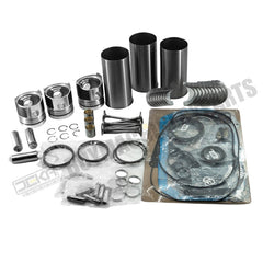 Isuzu 3AB1 Engine Overhaul Rebuild Kit for Iseki TS3510 TS3510F Tractor