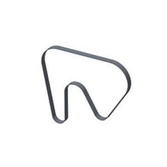 V-Belt J911580 for CASE 821B, 8860HP, 8870 Tractor & Loader