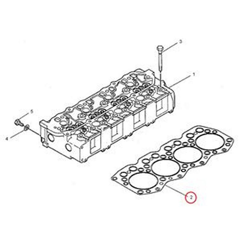Cylinder Head Gasket 2228330 for Caterpillar CAT Engine 3064 Excavator 311C 312C 314C