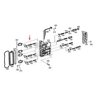 Valve Stem 4642306094 for ZF Transmission Gearbox 4WG180 4WG200