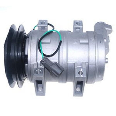 Valeo DKS15D A/C Compressor 4719131 for John Deere Excavator 120D 240DLC 220DW 200DLC 225DLC 135D 190GW 350DLC 270DLC 190DW 160DLC 230GW