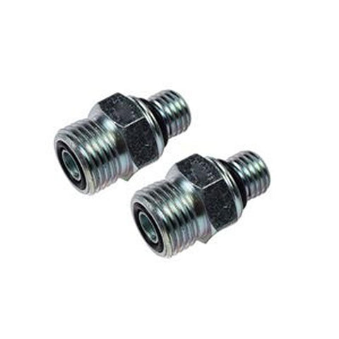 2 Pcs Turbo Oil Feed Fitting Line Connector 4940183 for Cummins Engine ...