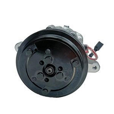 SD7B10 12V A/C Compressor FYD00007143 for John Deere 30G 30P 35G 35P 50G 50P Hitachi ZAXIS30U-5N ZAXIS35U-5N ZAXIS50U-5N