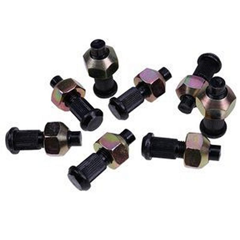 Wheel Bolt and Nut Set 6709170 6564669 for All Bobcat Wheel Loader and ...