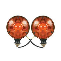 2 Pcs 12V Warning Lamp 70248110 PL100C for Allis Chalmers 5040 160 CASE 210 200 190XT 220 185