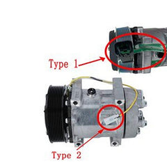 SD7H15 Air Conditioning Compressor VOE11104251 for Volvo Truck A40D A35D A30D A25D T450D