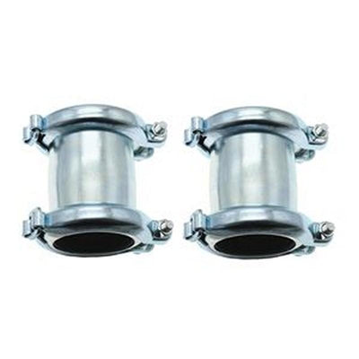 2Pcs 60mm Coupling 4067833 for Isuzu 6UZ1 6WG1 John Deere 6101AT010 Excavator 790 992D 892 470GLC 850DLC 670GLC 550LC 450LC 992ELC 870GLC