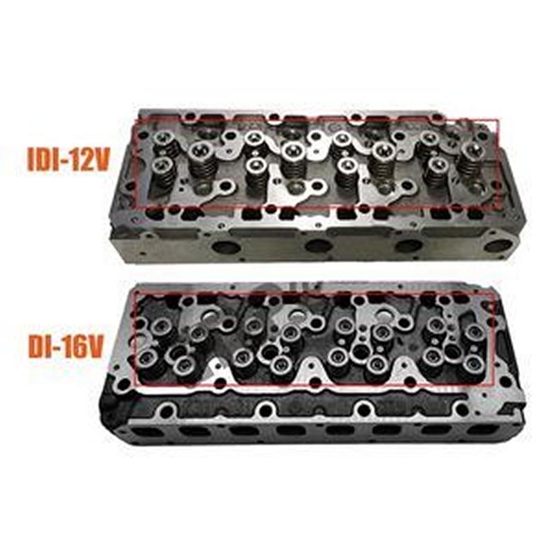 V3800 Engine Complete Cylinder Head With Full Gasket Kit for Kubota Tractor M105S M8540 M9540 M95SDS M95SDT M96SDS M96SH Loader SVL90 SVL90C