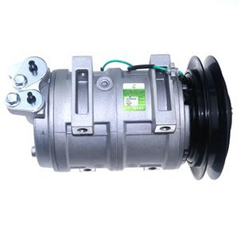 Valeo DKS15D A/C Compressor 4719131 for John Deere Excavator 120D 240DLC 220DW 200DLC 225DLC 135D 190GW 350DLC 270DLC 190DW 160DLC 230GW