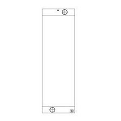 Water Radiator Core 30-927091 for JCB 416