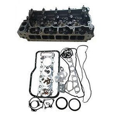 4HK1 Complete Cylinder Head with Full Gasket Kit for Isuzu Engine JCB Excavator JS175W JS190 JS200 JS200W JS210 JS220 JS235 JS240 JS260 JZ235 JZ255