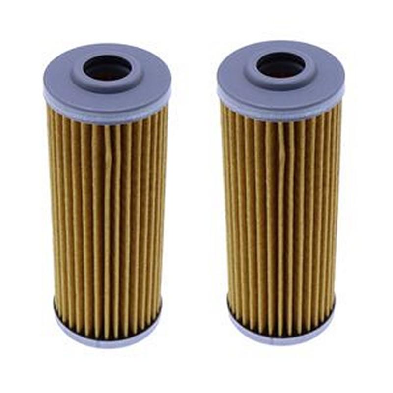 2 Pcs Fuel Filter YM124550-55700 for Komatsu Engine 2D68E 3D66 3D68E 3D72 3D75 3D84 Excavator PC03-2 PC10-7 PC15R-8 PC20FR-2