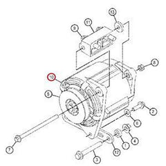 12V 65A Alternator 339-7767 for Caterpillar CAT Engine C3.3 C4.4 3054 3054B 3054C 3054E 3056 Generator XQP100 XQP30 XQP60