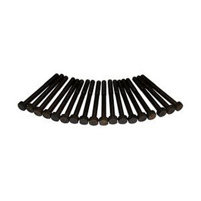 18Pcs Cylinder Head Bolt 8942473551 8944556670 8971334161 for Isuzu Engine C240 4JB1 4JB1-TC 4JB1-T 4JG1 4JG2 4JA1 4JC1 4JE1 4JJ1 4JH1 4JF1 4JD1 4KH1 4JA1-T 4JH1-T