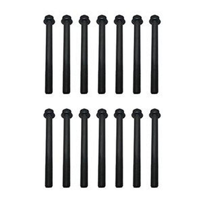14Pcs Cylinder Head Bolt 25-15024-00 for Kubota D1105 Carrier CT3.69 CT3-69-TV Engine