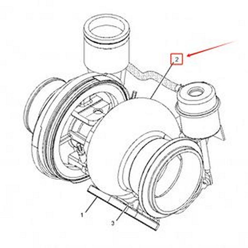 Turbocharger 350-0699 for Caterpillar CAT Engine C9 Track-Type Loader 973C 973D