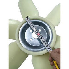 Fan Blade Cooling 1-13660029-0 8944624940 for Isuzu Engine 4BD1Hitachi Excavator EX100 EX100-2 EX100M EX120-2 EX120-3 EX90