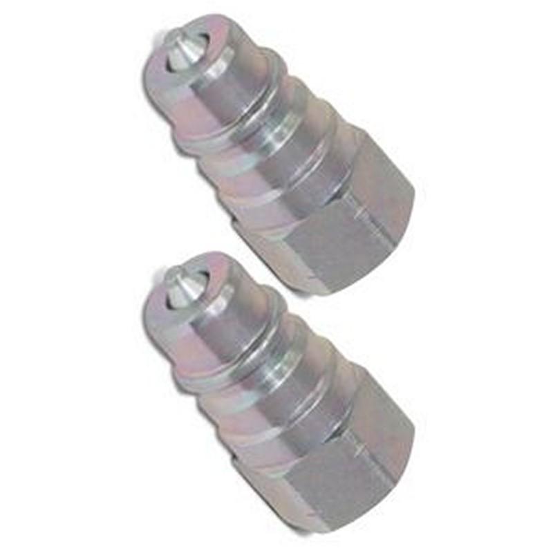 Male Hydraulic Quick Coupler Plug AW32184 for John Deere H120 D120 220R Loader