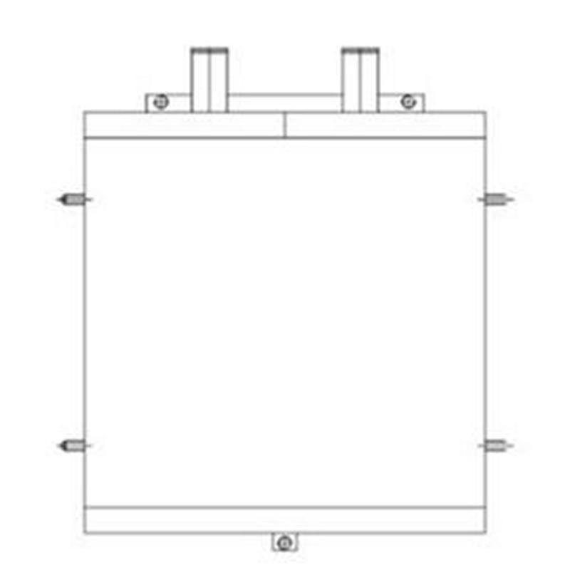 Water Radiator Core 30/926621 for JCB 403C-11