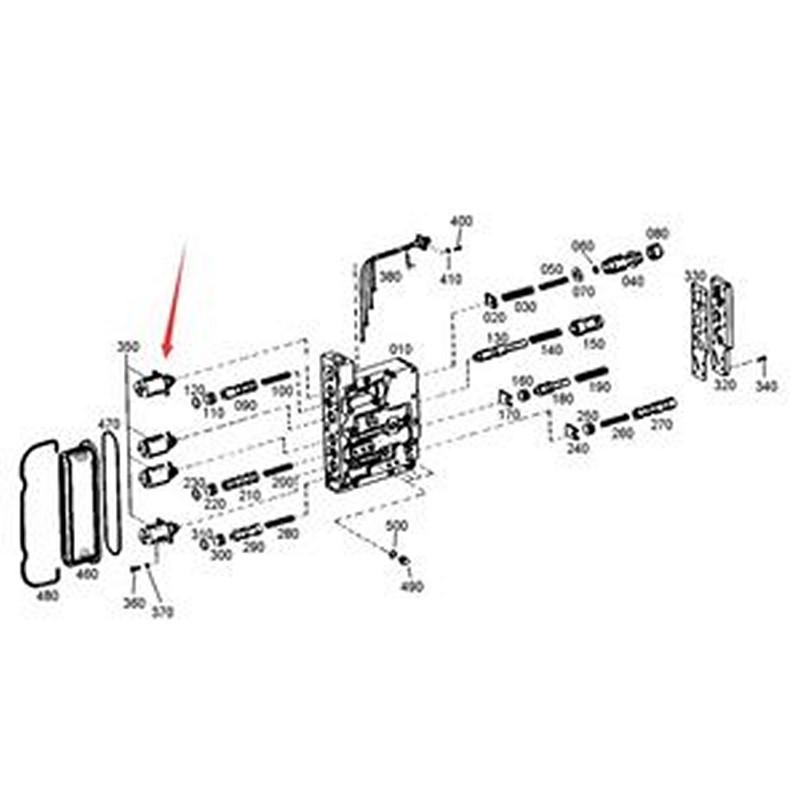 Solenoid Valve 0501315338 for ZF Transmission Gearbox 4WG180 6WG180