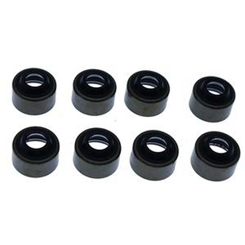 8Pcs Valve Stem Seal 6672436 for Kubota Engine D1005 D1105 V1505 V3300 V3800 Loader S100 S220 S250 S300 S330 S630 S650 S70 S750 S770 S850