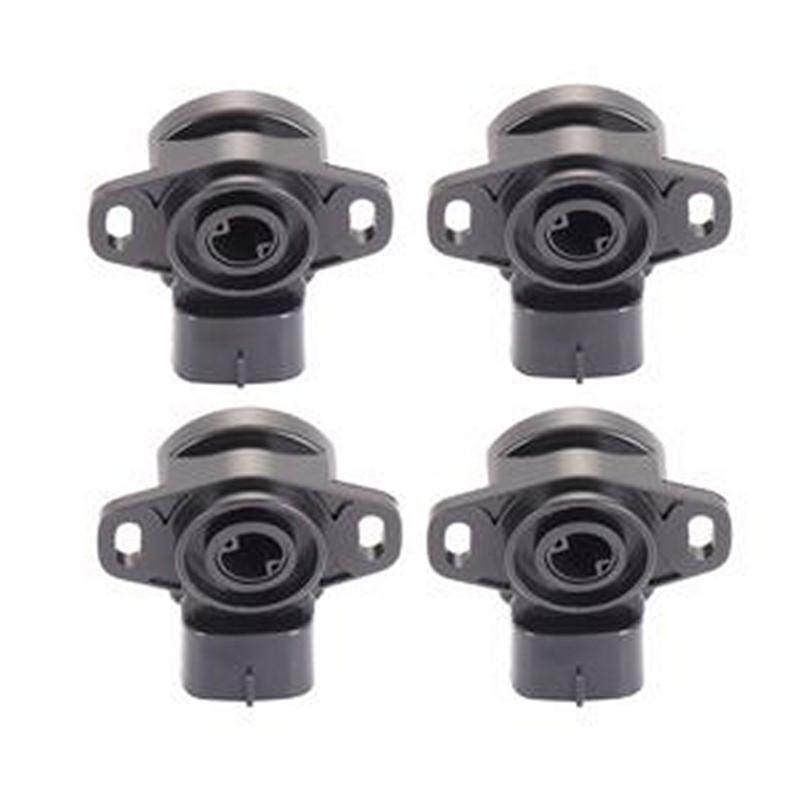 4 Pcs TPS Throttle Position Sensor 3140173 3131705 for Polaris ATV Sportsman 500 550 570 RZR 570 800