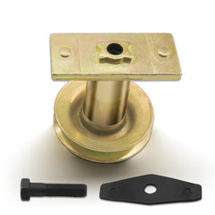 687-02528 Lawn Mower Blade Adapter with Pulley Compatible with MTD Gold Pro Yard-Man Troy-Bilt TB230 240 260 TB280ES Tractor (25mm)