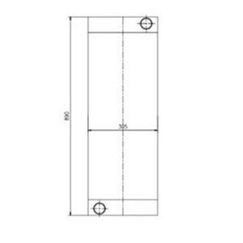 Water Radiator Core 30/927097 for JCB TM310S