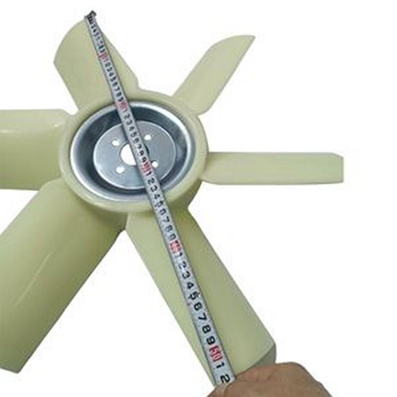 Fan Blade Cooling 1-13660029-0 8944624940 for Isuzu Engine 4BD1Hitachi Excavator EX100 EX100-2 EX100M EX120-2 EX120-3 EX90